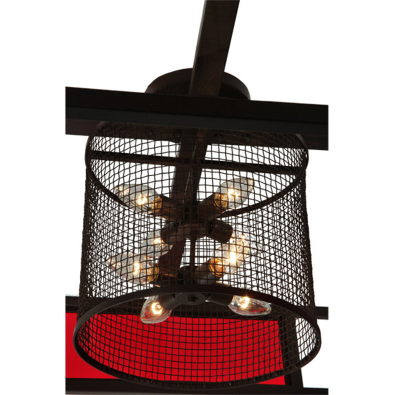 Tavern 8 - Light Semi Flush Mount