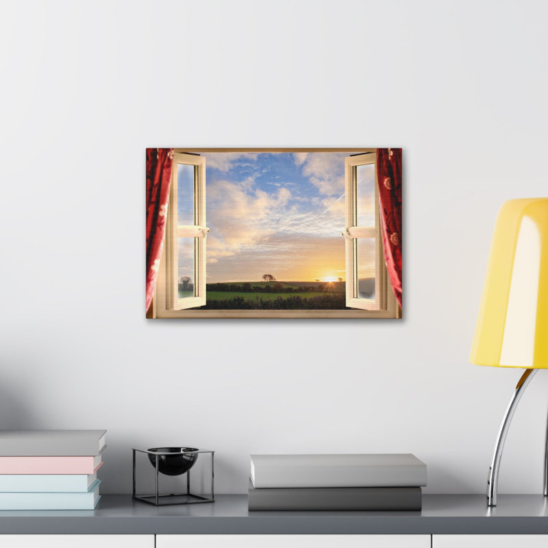 No Frame Print on Canvas, 24cm H x 18cm W