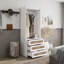 Armoire en rotin à 3 tiroirs