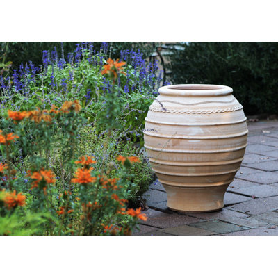 Pot de fleurs extra large en terre cuite Koronios - Intérieur/Extérieur