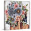 «A Glowing Smile» par - Impression sur toile tendue-161147352