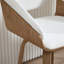 Tabouret de comptoir Modern Farmhouse - repose-pieds pivotant à 360 ° et anneau - Structure en bois massif - Tabouret réglable en hauteur de 26 po pour îlot de cuisine-1121871044