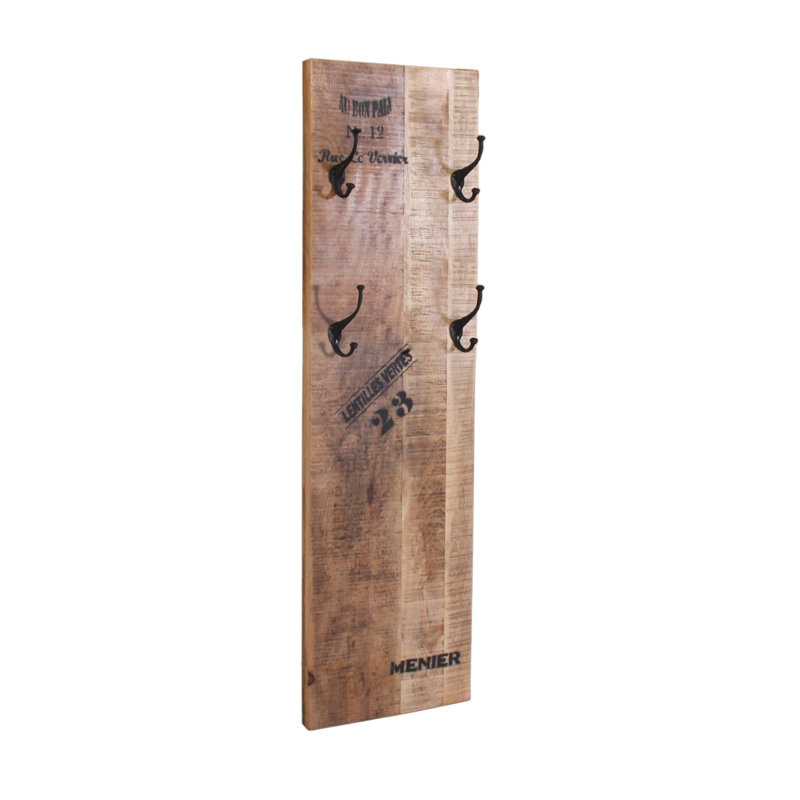 Kym Solid Wood Freestanding Coat Rack