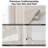 Armita Italian Faux Linen Room Darkening Curtains for Bedroom & Living Room Curtains - Single Panel Window Curtains-1943634164-1943634172
