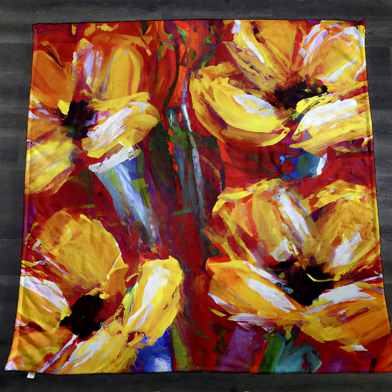 Throw Blanket, 51" W x 60" L