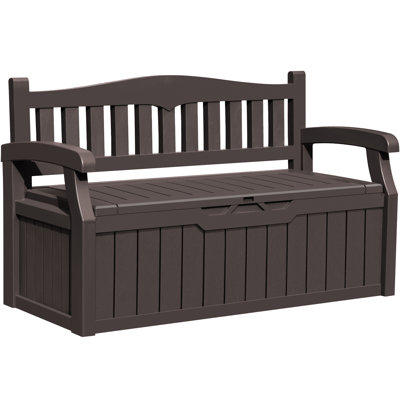 80 Gallon Storage Bench for Patio Furniture, Porch Decor and Outdoor Seating by Winston Porter