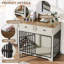 Meuble de rangement robuste pour chien de 42 po à 42 po pour petits, moyens et grands chiens-138777128-132969315