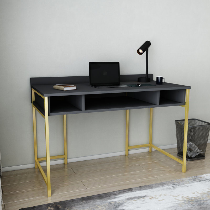 Bureau, Noir et or