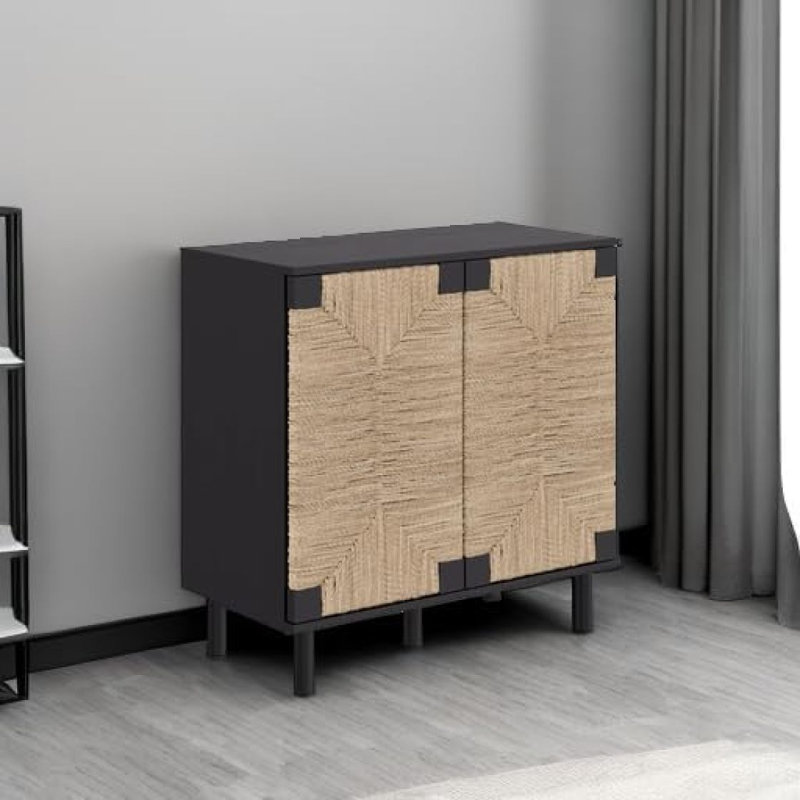 Buffet moderne sur pied avec vestibule, entrée, salle à manger, gris, 1 armoire de rangement