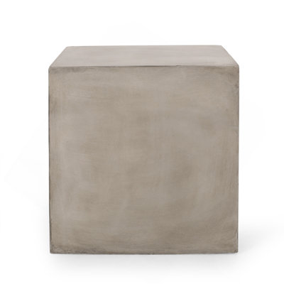 Table d'appoint d'extérieur MGO, gris clair