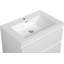 Meuble-lavabo flottant 30 po avec lavabo, meuble-lavabo mural moderne avec lavabo en résine et tiroirs à fermeture en douceur