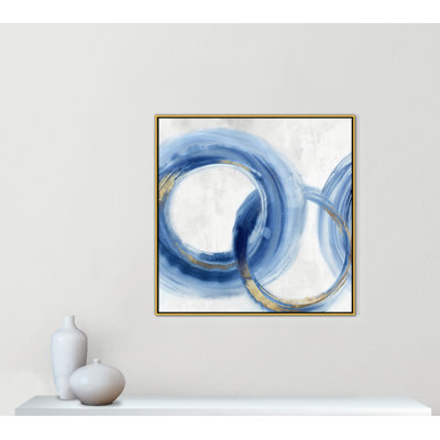«Blue Cosmic Cascade II» par Emma Peal
