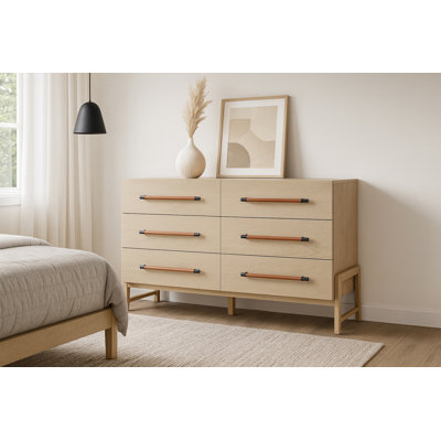 Commode 6 tiroirs Franclin