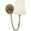 Thomas O'Brien Reed Single Sconce-89225265-51178022