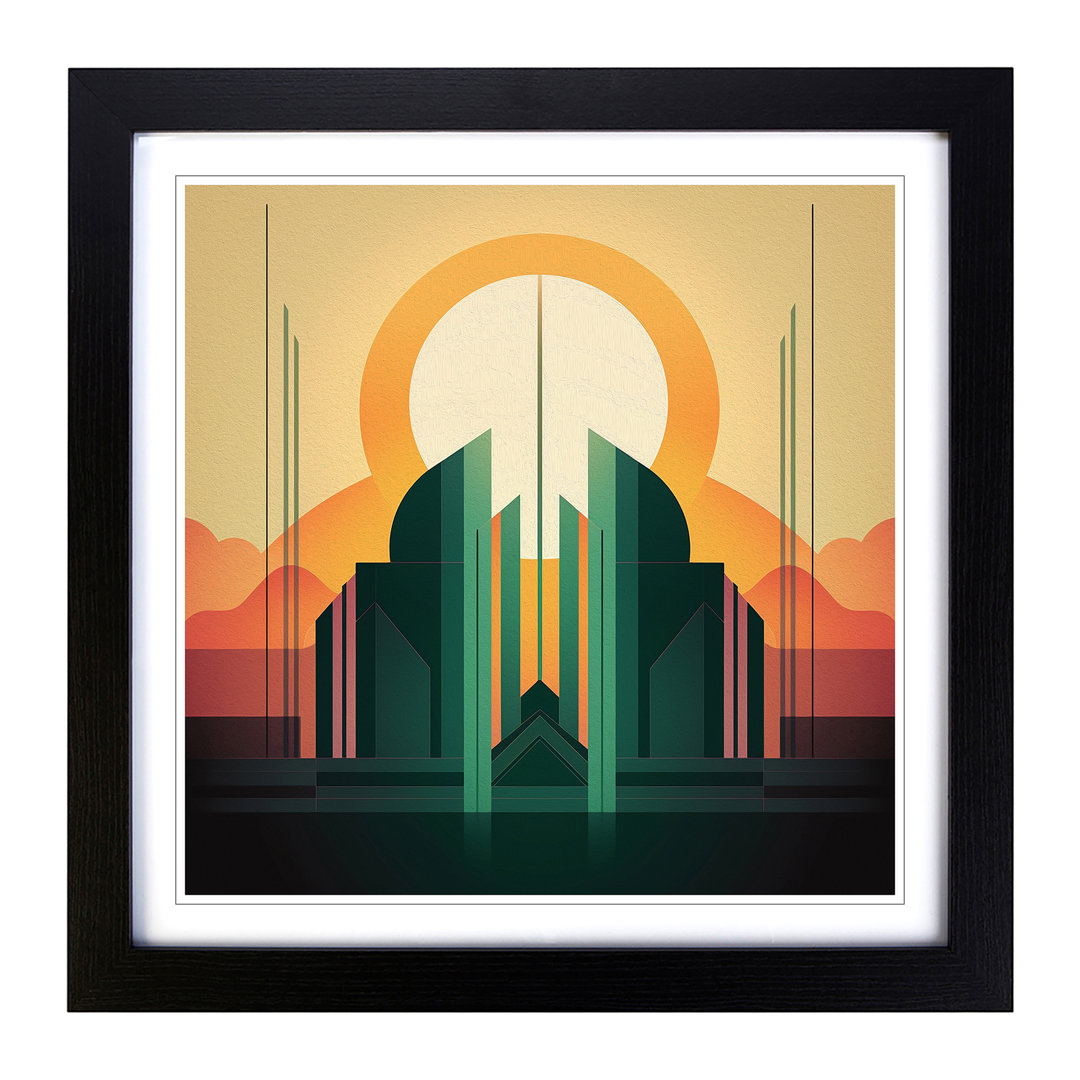 Single Picture Frame Print on Wood