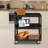 29'' W Steel Tool Cart with Wheels-97664888