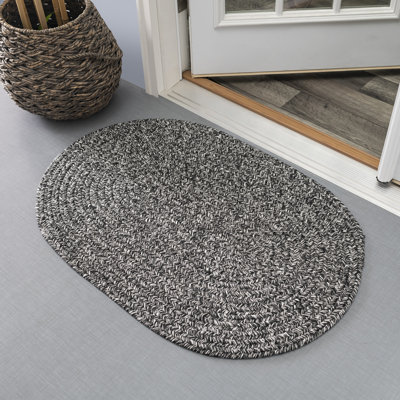 Tapis intérieur / extérieur tressé Happel Frosty