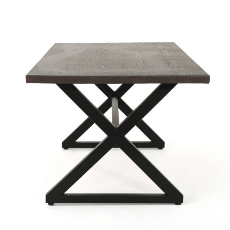 Table de salle à manger pour l'extérieur, Brun