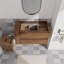 Meuble-lavabo mural 36 po