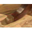 Round Mahogany Dining Table Opens To 10 Feet  Seats 12