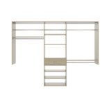 Grid 96" W Closet System Walk-In Sets