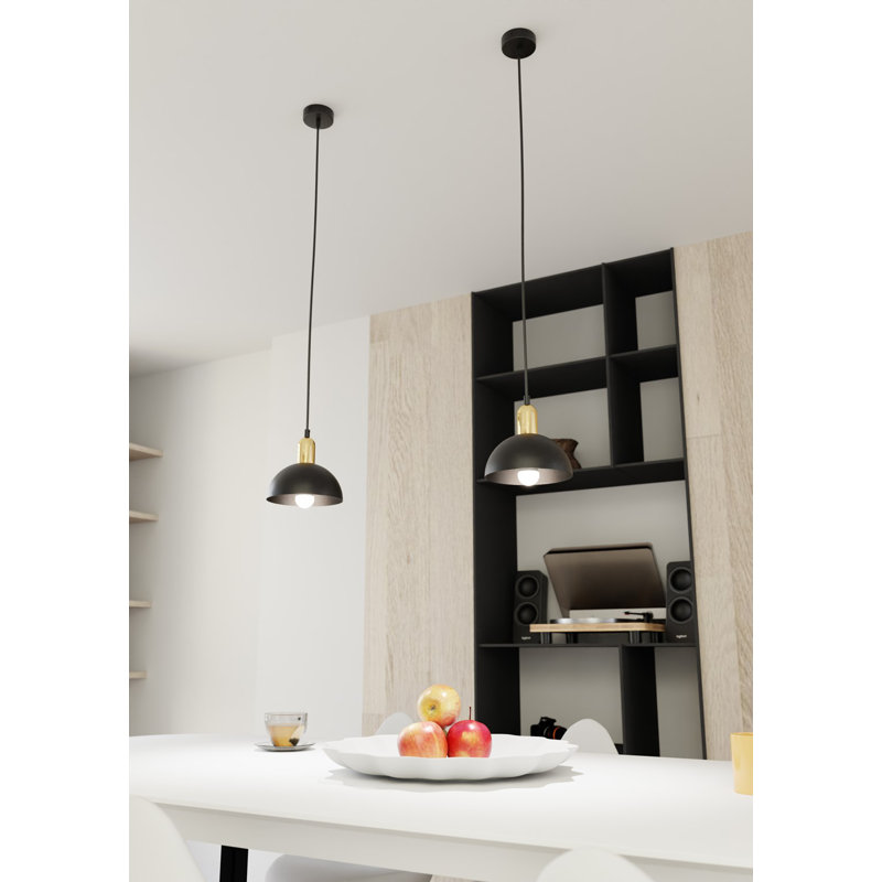 Audraya 1 - Light Pendant, Matte Black