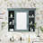 Wall Mounted Bathroom Storage Cabinet With Mirror Door-955623631