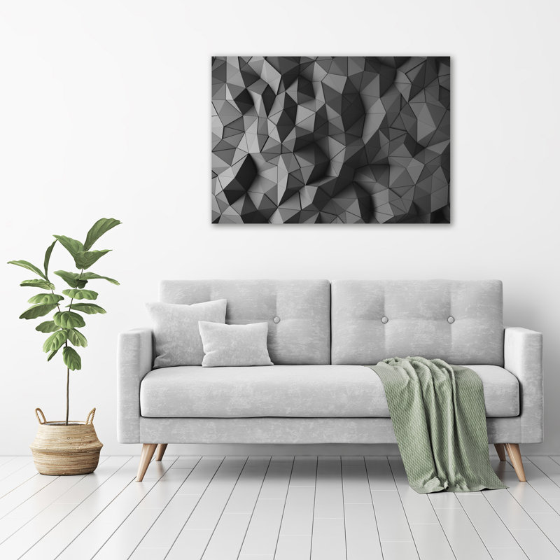 Abstract 3D Background - Wrapped Canvas Print