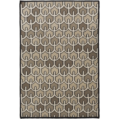 Criss Wool Geometric Indoor Rug