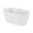 54'' x 29'' Freestanding Soaking Acrylic Bathtub-81515710