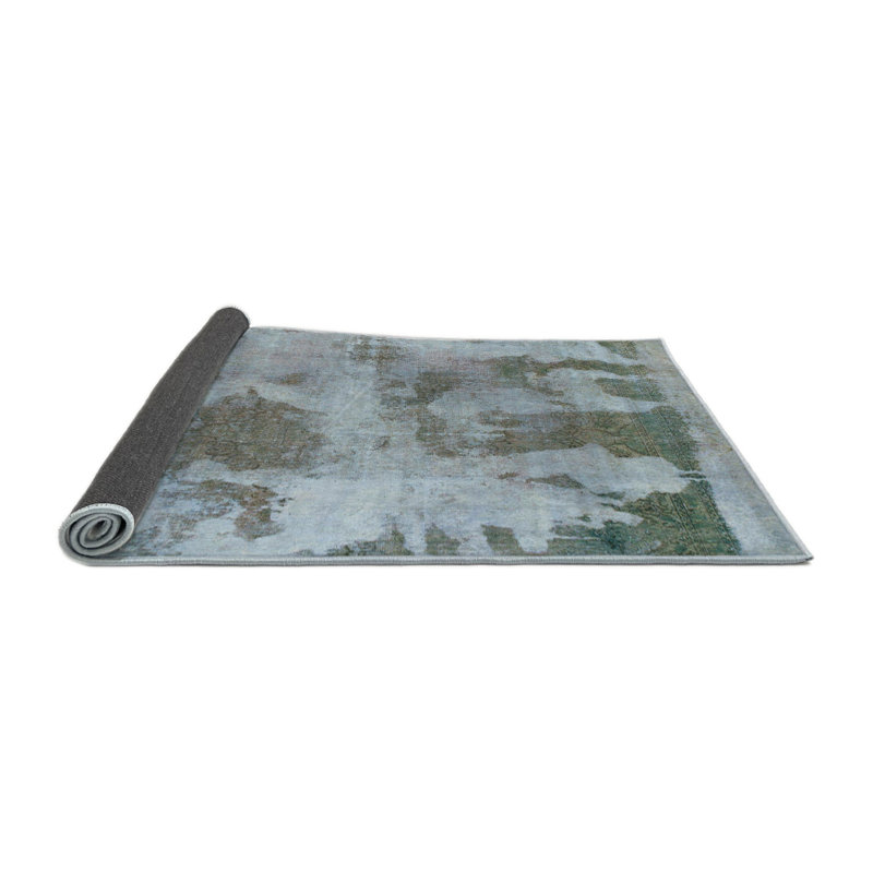 Tapis abstrait moderne 853, Rond 5 pi