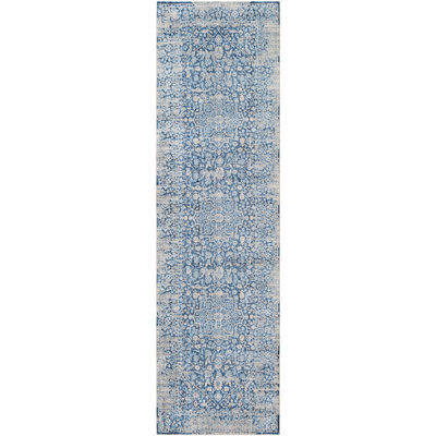 Tapis bleu Mendelsohn