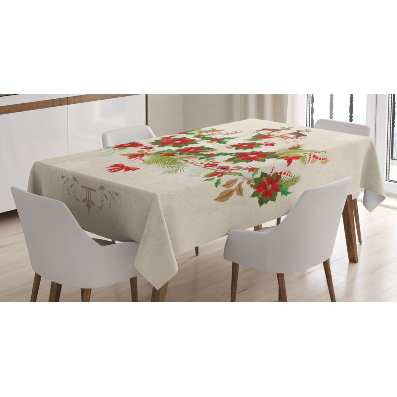 Christmas Tablecloth, 84" x 60"