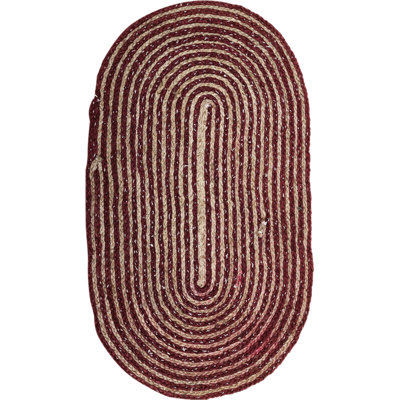 Tapis tressé 23 po 23 po