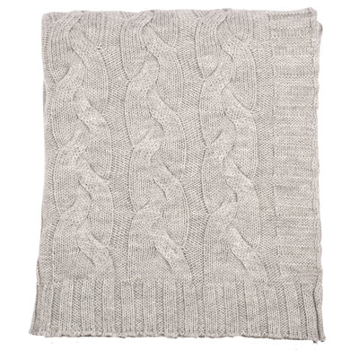 Hampton Knitted Throw Blanket