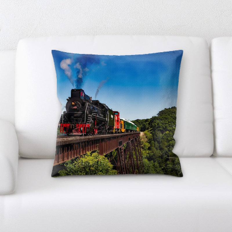 Microsuede Throw Pillow