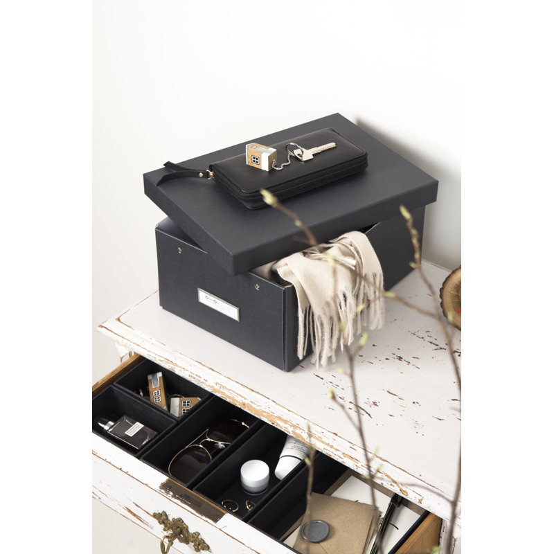 Collapsible Storage Box, Black