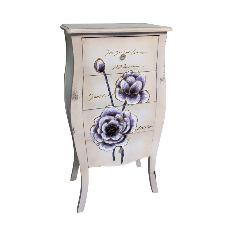 Commode décorative 4 tiroirs Cantwell