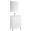 Ensemble de meuble-lavabo simple 23" avec miroir mcphail Jasso