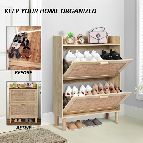 Bayou Breeze 15 Pair Shoe Storage Cabinet & Reviews - Wayfair Canada