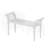 Elegant Retro Style Bench with Turned Legs-1560624088
