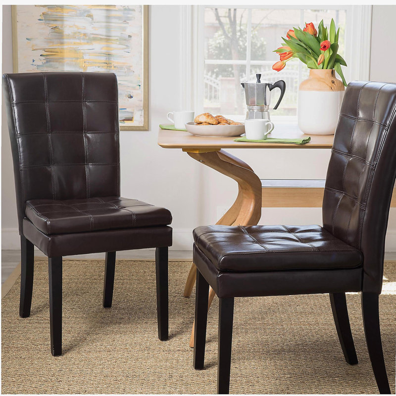 High-back 2-piece dining table and chair set