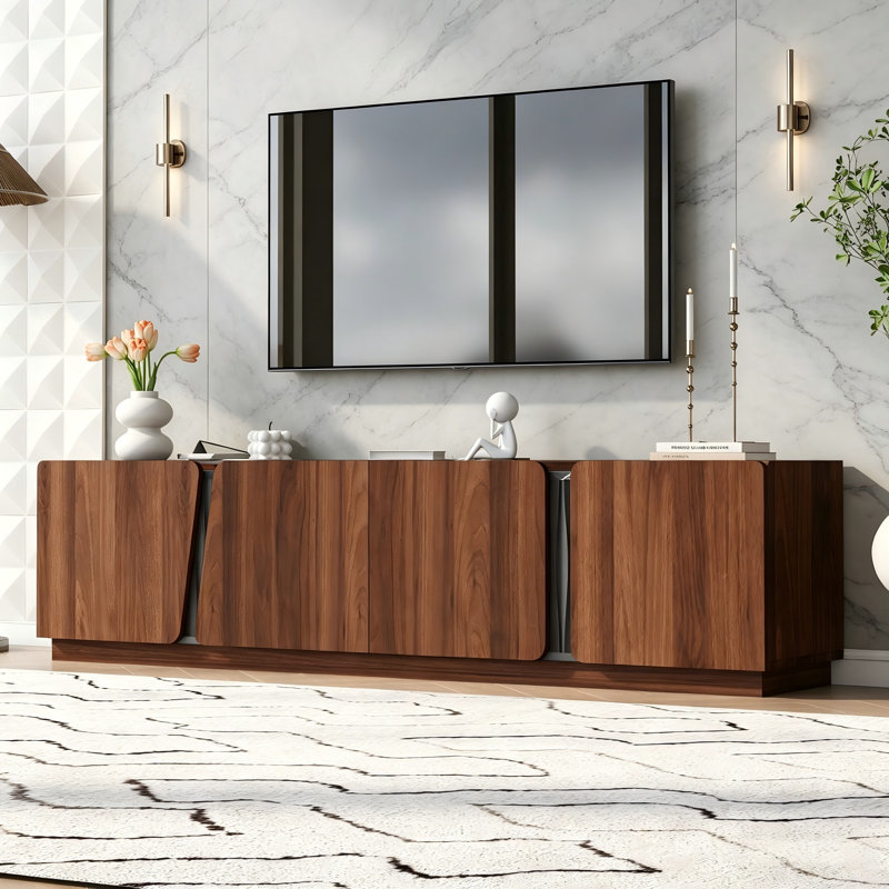 Armoire de rangement d'angle moderne et minimaliste avec panneau supérieur texturé en marbre et tablettes intérieures réglables intégrées.