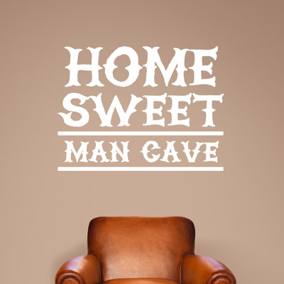 Adhésif décoratif Henn Home Sweet Man Cave