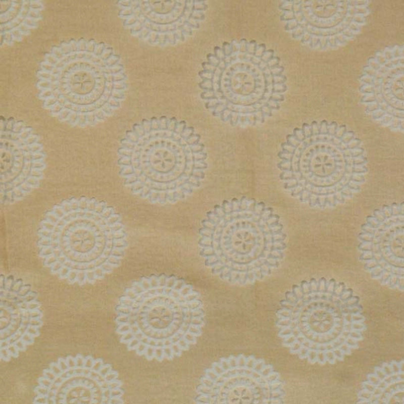Wesco Sunburst Fabric, Flax