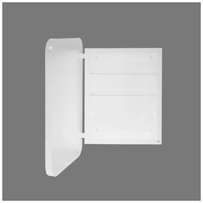 Armoire à pharmacie à miroir l 15,70 po H 23,60 po Blasko