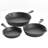 Gibson Addlestone 3 Piece Cast Iron Pre Seasoned Skillet Set
