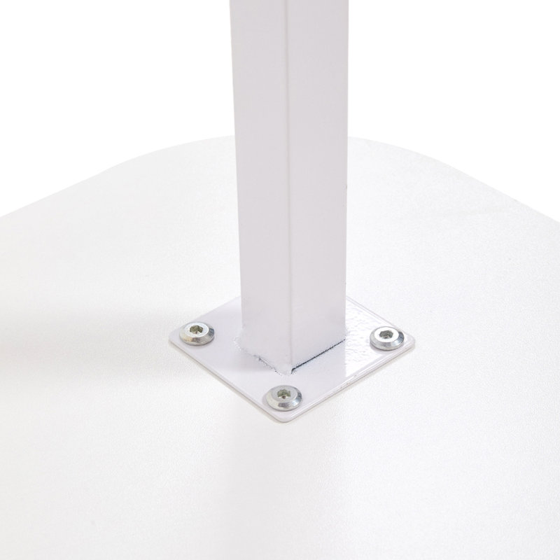 Adjustable Computer Desk, Yellow/White