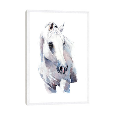 White Walker Horse - Painting on Canvas