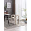 Ensemble confortable de chaises d'appoint rembourrées en velours pour divers espaces-1672024917